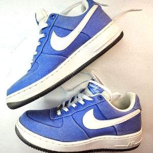 NIKE Retro Air Force 1 Canvas Purple (Periwinkle) sz8